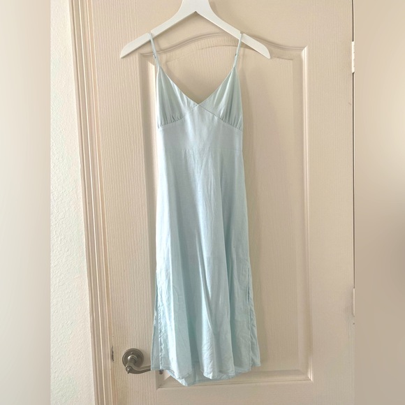 Midi linen dress - Picture 3 of 5